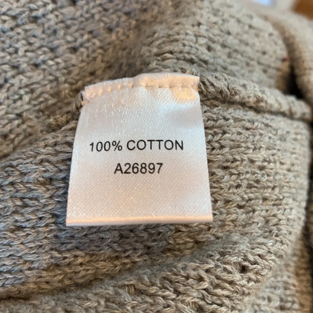 Appleseed's Knit Button Down Gray Cardigan Sweater NWT - Picture 10 of 10